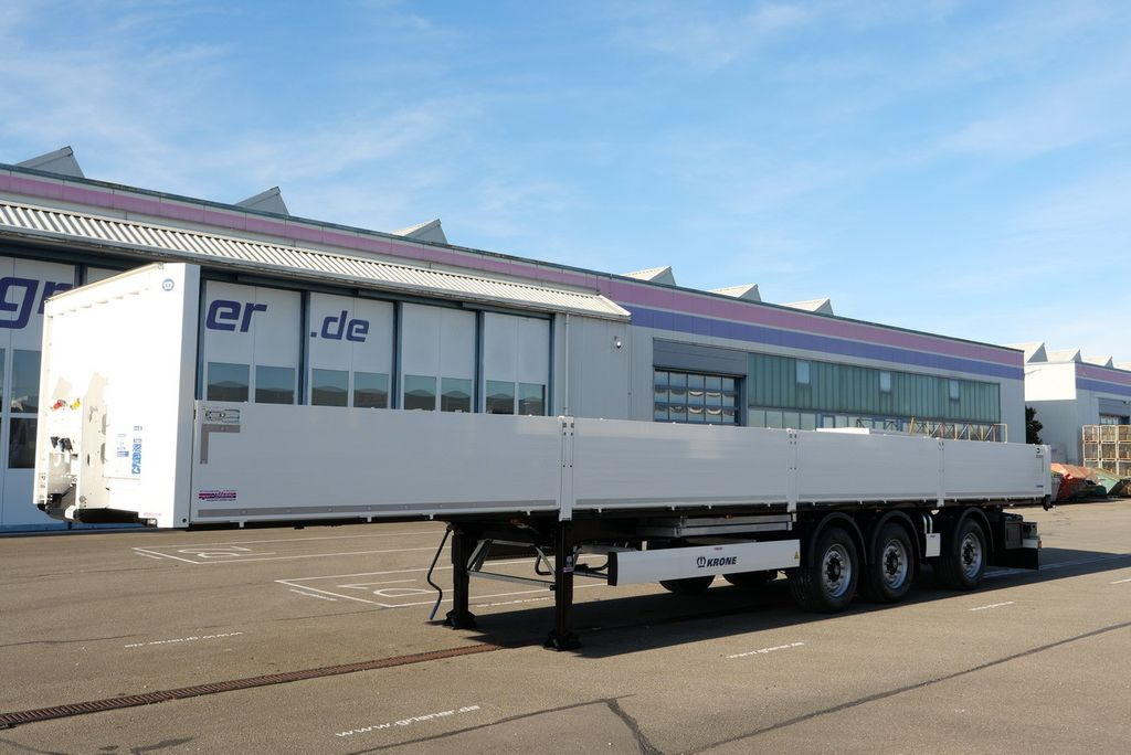 Krone SDP 27/BAUSTOFF/TRIDEC/BPW/RUNGENTASCHEN LIFT  - Semirremolque plataforma/ Caja abierta: foto 3 Krone SDP 27/BAUSTOFF/TRIDEC/BPW/RUNGENTASCHEN LIFT  - Semirremolque plataforma/ Caja abierta: foto 3
