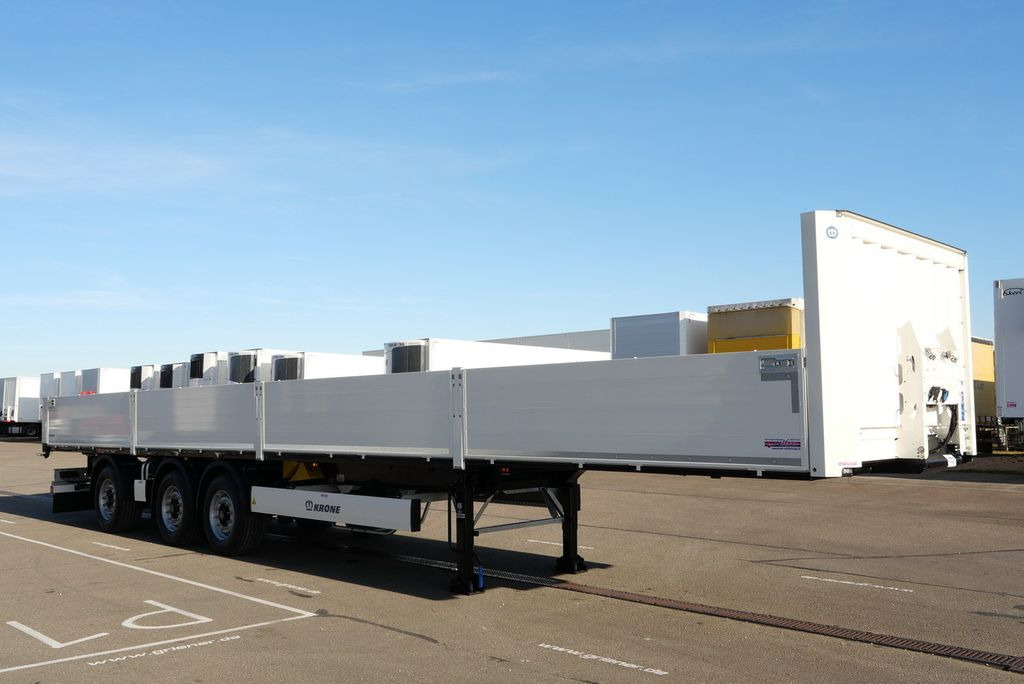 Krone SDP 27/BAUSTOFF/TRIDEC/BPW/RUNGENTASCHEN LIFT  - Semirremolque plataforma/ Caja abierta: foto 4 Krone SDP 27/BAUSTOFF/TRIDEC/BPW/RUNGENTASCHEN LIFT  - Semirremolque plataforma/ Caja abierta: foto 4