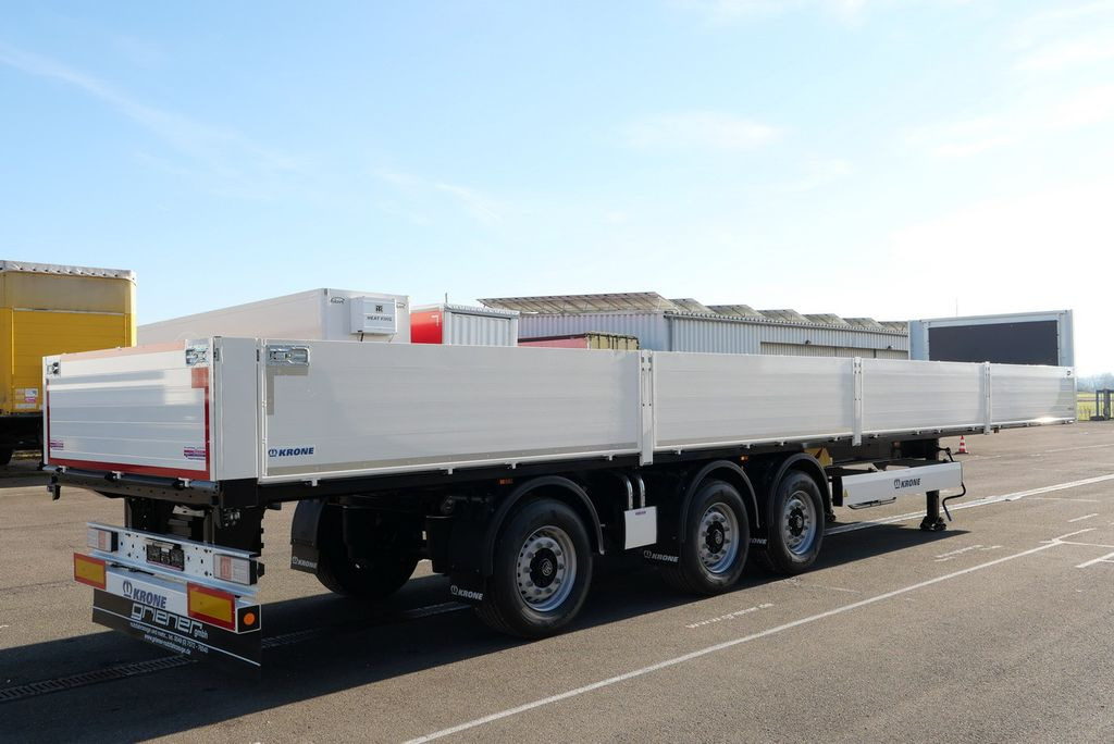 Krone SDP 27/BAUSTOFF/TRIDEC/BPW/RUNGENTASCHEN LIFT  - Semirremolque plataforma/ Caja abierta: foto 2 Krone SDP 27/BAUSTOFF/TRIDEC/BPW/RUNGENTASCHEN LIFT  - Semirremolque plataforma/ Caja abierta: foto 2