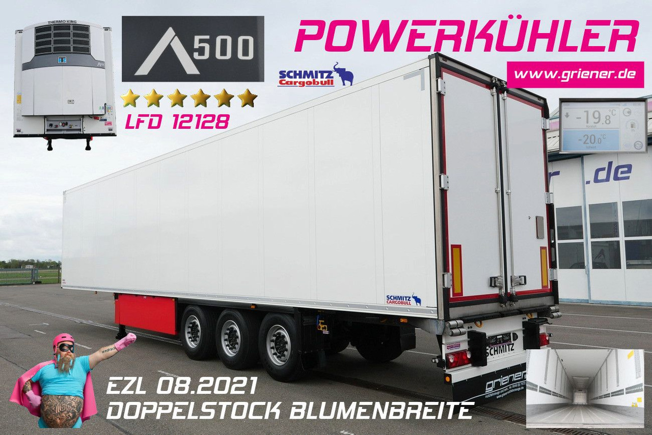 Schmitz Cargobull SKO 24/DOPPELSTOCK BLUMEN TK A500 DRP 5 x vorh. - Semirremolque caja cerrada: foto 1 Schmitz Cargobull SKO 24/DOPPELSTOCK BLUMEN TK A500 DRP 5 x vorh. - Semirremolque caja cerrada: foto 1