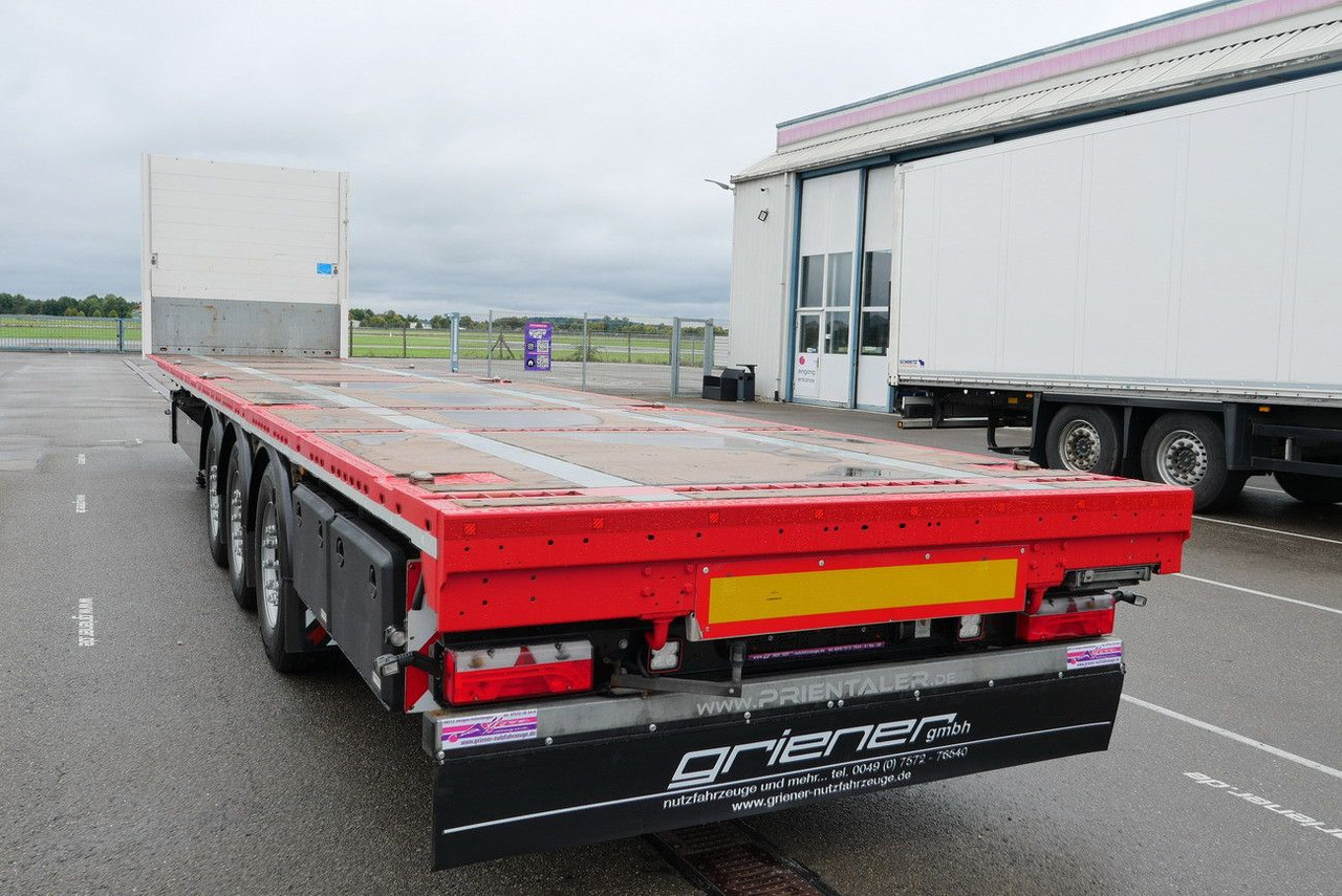 Schwarzmüller RH 80 / CONTAINER 1 x 40/2x20/1x 30 RUNGENTASCH - Semirremolque plataforma/ Caja abierta: foto 4 Schwarzmüller RH 80 / CONTAINER 1 x 40/2x20/1x 30 RUNGENTASCH - Semirremolque plataforma/ Caja abierta: foto 4