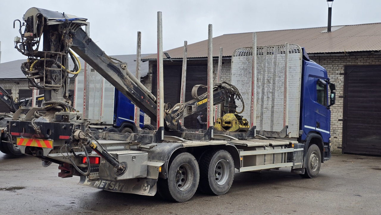 SCANIA R450 - Camión forestal, Camión grúa: foto 4 SCANIA R450 - Camión forestal, Camión grúa: foto 4