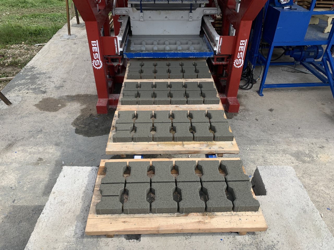 Máquina bloquera nuevo Curbstones Machine | PRS-400 Semi-Automatic: foto 8