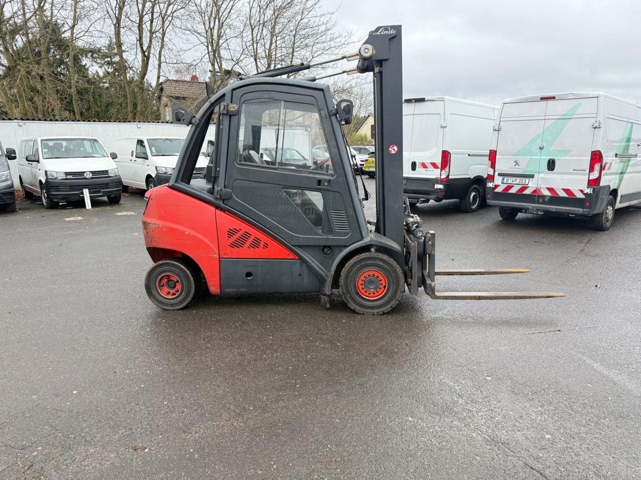 Linde H 30D-01 mit Drehgerät - Carretilla elevadora diésel: foto 5 Linde H 30D-01 mit Drehgerät - Carretilla elevadora diésel: foto 5