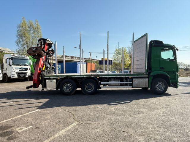 Mercedes-Benz Actros 2571 Holztransporter mit Kran - Camión forestal, Camión grúa: foto 5 Mercedes-Benz Actros 2571 Holztransporter mit Kran - Camión forestal, Camión grúa: foto 5