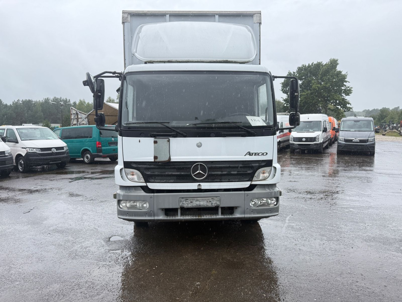 Mercedes-Benz Atego 1222 LbW Klima - Camión lona: foto 1 Mercedes-Benz Atego 1222 LbW Klima - Camión lona: foto 1