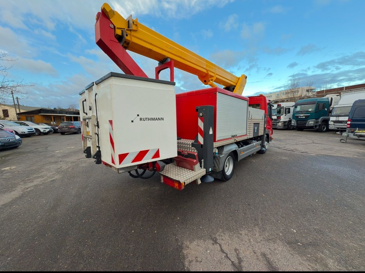Mercedes-Benz Atego 816 2 4-Zyl. 4x2 Hebebühne - Camión con plataforma elevadora: foto 4 Mercedes-Benz Atego 816 2 4-Zyl. 4x2 Hebebühne - Camión con plataforma elevadora: foto 4