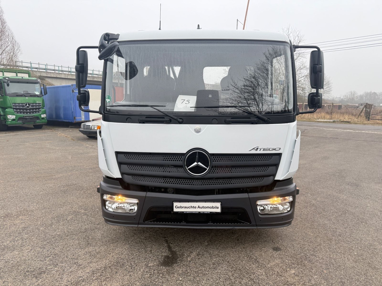 Mercedes-Benz Atego 816 Kipper 73 tkm - Camión volquete: foto 1 Mercedes-Benz Atego 816 Kipper 73 tkm - Camión volquete: foto 1