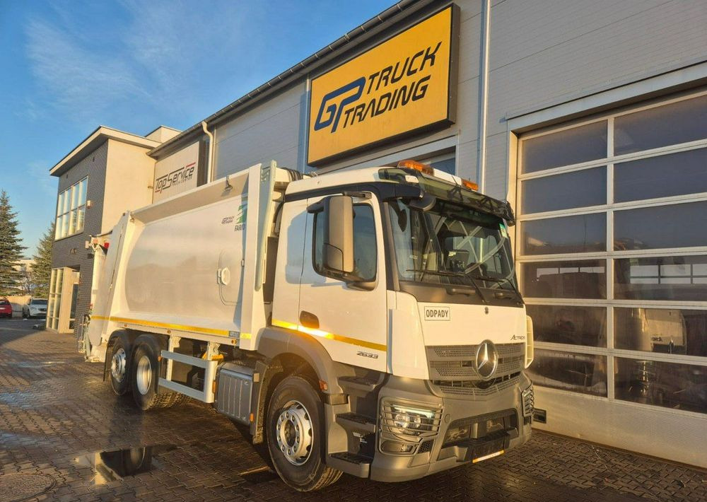 Mercedes-Benz Actros 2633, śmieciarka Farid - Camión de basura: foto 2 Mercedes-Benz Actros 2633, śmieciarka Farid - Camión de basura: foto 2