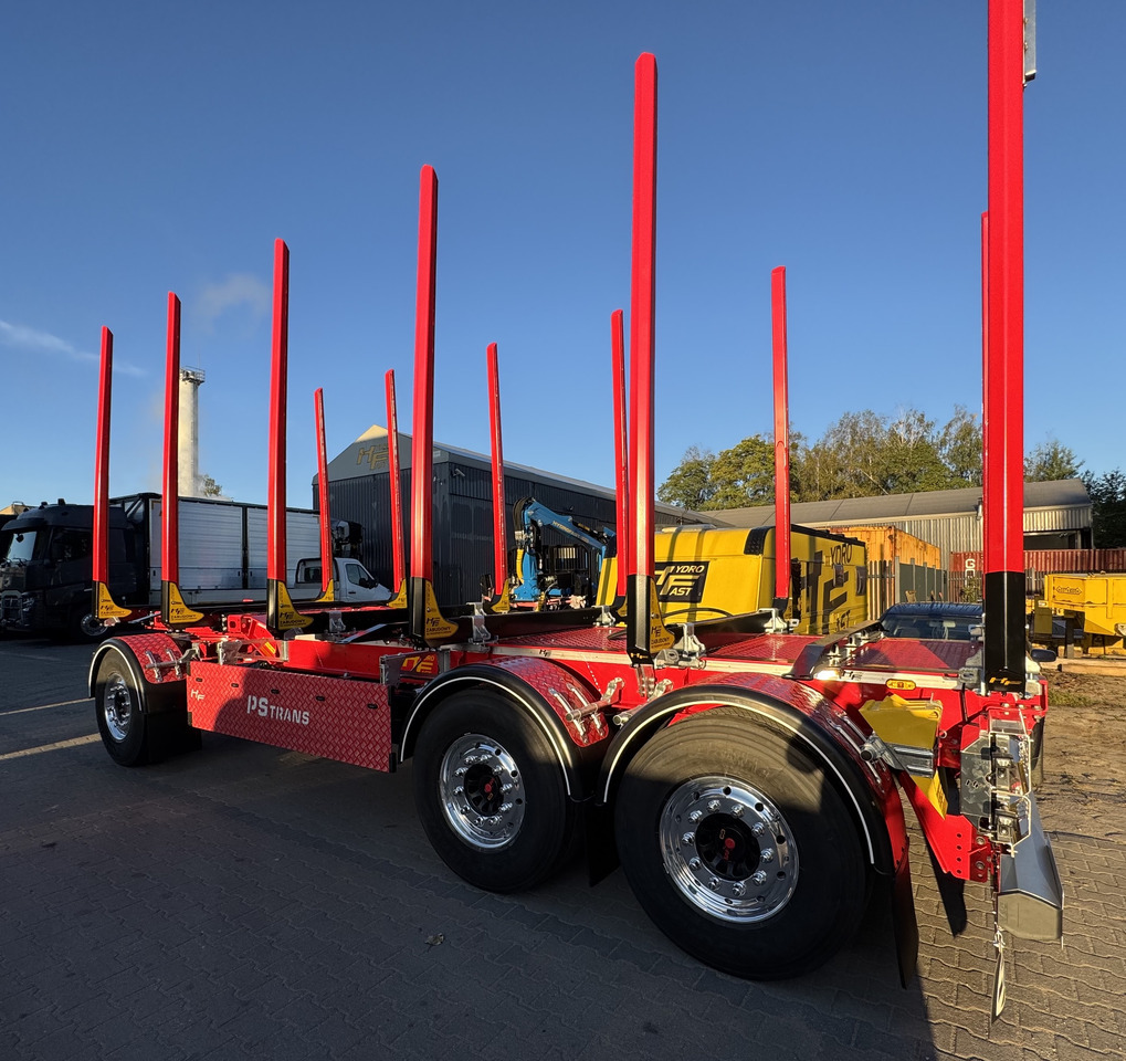 HYDROFAST Przyczepa 3 osiowa / 3 axles timber transport trailer / Remorque à 3 essieux pour le transport de bois / 3-Achs-Rungenanhänger / 3-tengelyes-rönkszállító-pótkocsi / Remorcă pentru transportul lemnului - Remolque maderero: foto 2 HYDROFAST Przyczepa 3 osiowa / 3 axles timber transport trailer / Remorque à 3 essieux pour le transport de bois / 3-Achs-Rungenanhänger / 3-tengelyes-rönkszállító-pótkocsi / Remorcă pentru transportul lemnului - Remolque maderero: foto 2