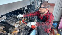 Motor para Camión MERCEDES-BENZ REGENERACJA NAPRAWA REMONT SILNIK Om: 473 , om 472 , om 471 , om 470 , om 934 , om 936 mp4 mp5 Om: 501 ,om 541, om 457 ,om 460 ,om 904 , om 906, om 924, om 926 Om: 502 V8, 503 V10, 504 V12 Om: 401, 42: foto 8