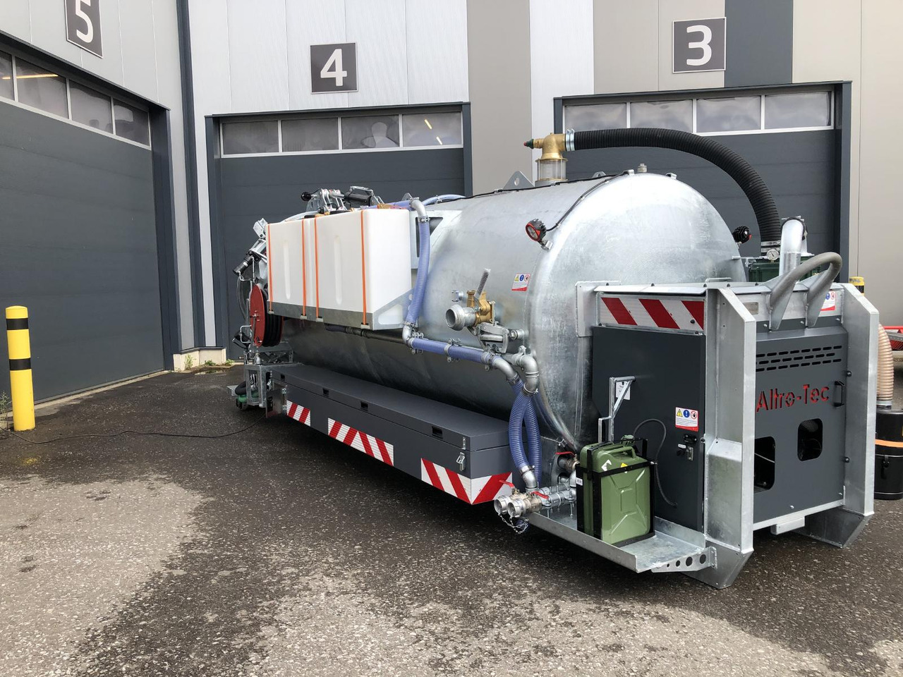 Abrollcontainer 10m³ Feuerwehr Wassertank - Contenedor de gancho: foto 5 Abrollcontainer 10m³ Feuerwehr Wassertank - Contenedor de gancho: foto 5