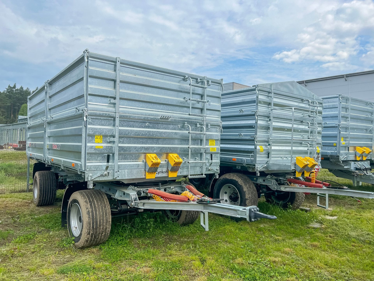 Cynkomet Anhänger / Trailer / Remorque / Rimorchio / Remolque / Двухосный прицеп / Przyczepa dwuosiowa 14 t - Remolque volquete agrícola: foto 4 Cynkomet Anhänger / Trailer / Remorque / Rimorchio / Remolque / Двухосный прицеп / Przyczepa dwuosiowa 14 t - Remolque volquete agrícola: foto 4