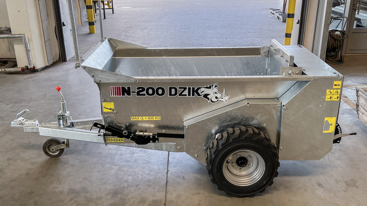 Cynkomet Miststreuer / Manure spreader / Epandeur à fumier N-200 DZIK - Esparcidor de estiércol: foto 2 Cynkomet Miststreuer / Manure spreader / Epandeur à fumier N-200 DZIK - Esparcidor de estiércol: foto 2