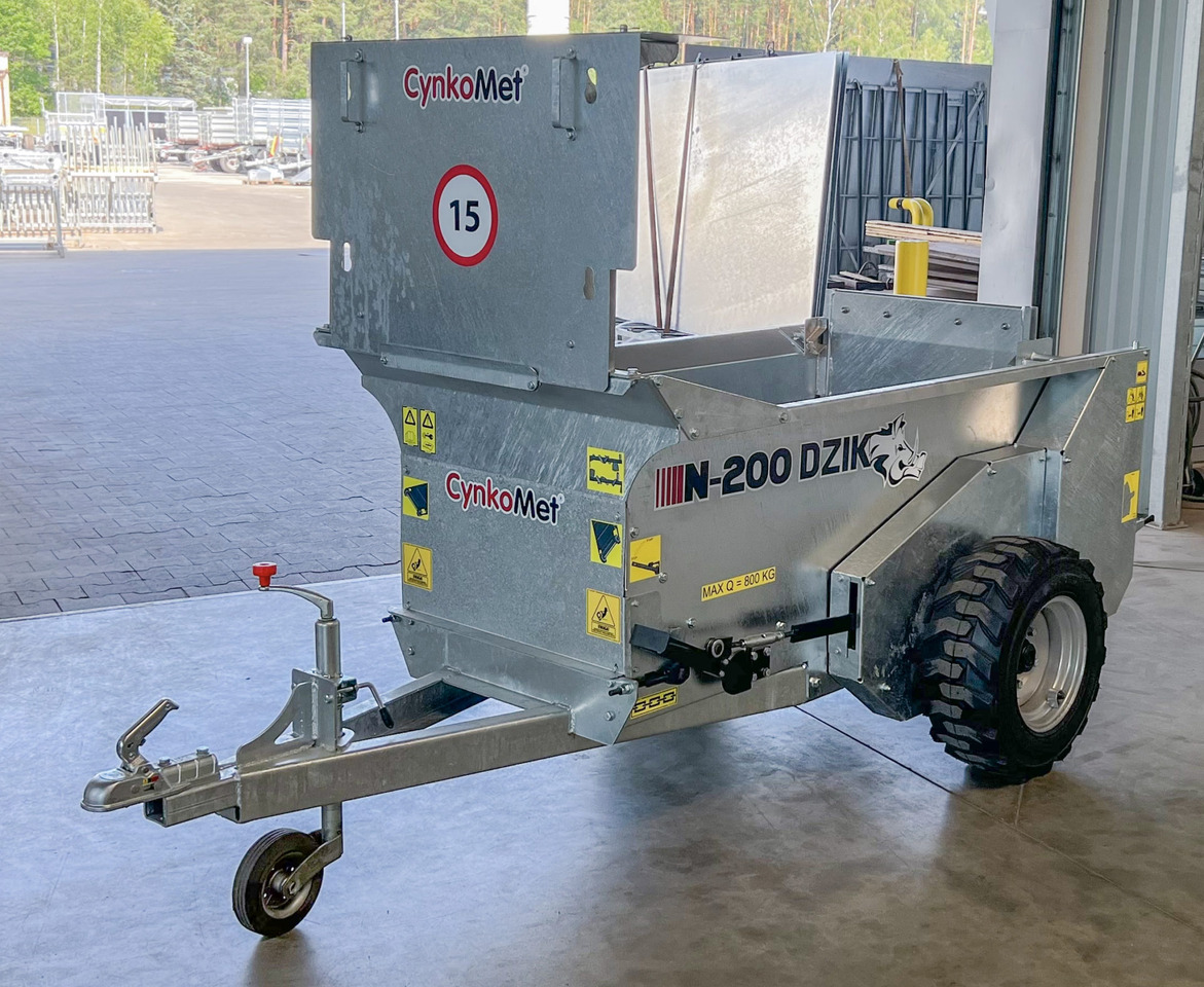 Cynkomet Miststreuer / Manure spreader / Epandeur à fumier N-200 DZIK - Esparcidor de estiércol: foto 1 Cynkomet Miststreuer / Manure spreader / Epandeur à fumier N-200 DZIK - Esparcidor de estiércol: foto 1