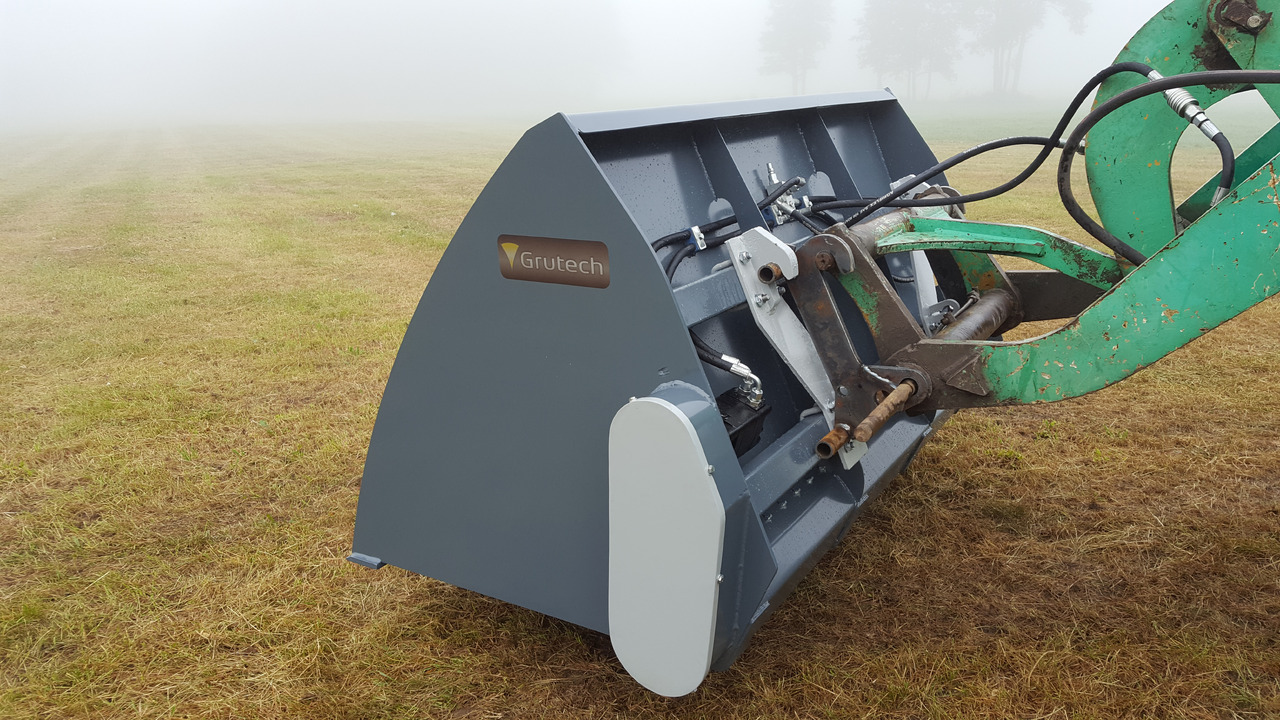 Cazo cargador para Maquinaria agrícola nuevo Grutech Futterverteiler / Bucket with screw / Godet avec vis / Cazo con sinfín / Benna con coclea / Ковш со шнеком / Łyżka ze ślimakiem 1,6 m: foto 12 Cazo cargador para Maquinaria agrícola nuevo Grutech Futterverteiler / Bucket with screw / Godet avec vis / Cazo con sinfín / Benna con coclea / Ковш со шнеком / Łyżka ze ślimakiem 1,6 m: foto 12