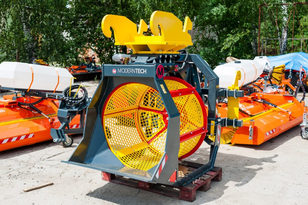 Moderntech Rotary drum screen / Siebtrommel / Tamis rotatif / Przesiewacz bębnowy PSB-250 - Cribadora: foto 5 Moderntech Rotary drum screen / Siebtrommel / Tamis rotatif / Przesiewacz bębnowy PSB-250 - Cribadora: foto 5