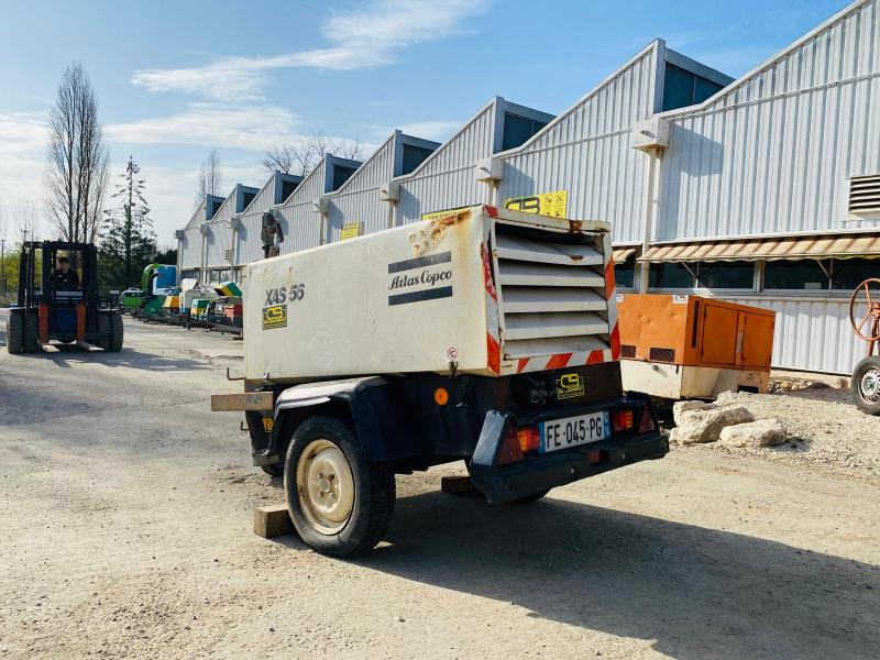 ATLAS COPCO XAS 56 Compresseur d'air sur roues - Compresor de aire: foto 3 ATLAS COPCO XAS 56 Compresseur d'air sur roues - Compresor de aire: foto 3