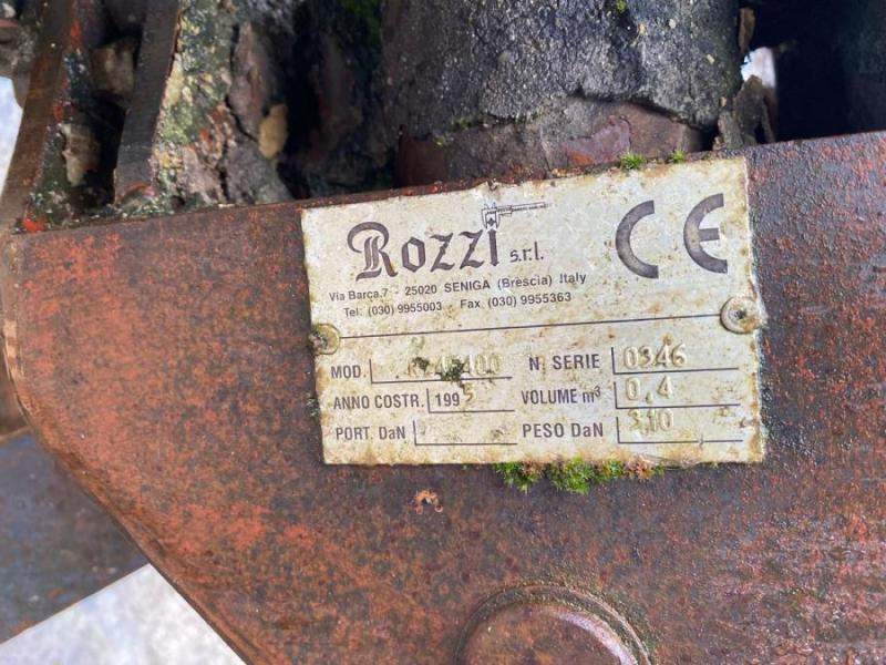 Pinza de manipulación ROZZI R74F400 Benne preneuse avec rotor: foto 9