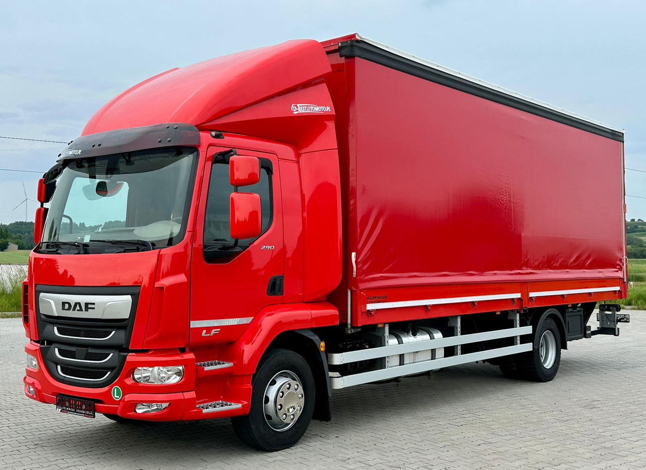 DAF LF 290 / BURTO - FIRANKA / 18 PALET / WINDA / 16 T DMC / SYPIALKA / 2020 ROK / SPROWADZONY - Camión lona: foto 2 DAF LF 290 / BURTO - FIRANKA / 18 PALET / WINDA / 16 T DMC / SYPIALKA / 2020 ROK / SPROWADZONY - Camión lona: foto 2
