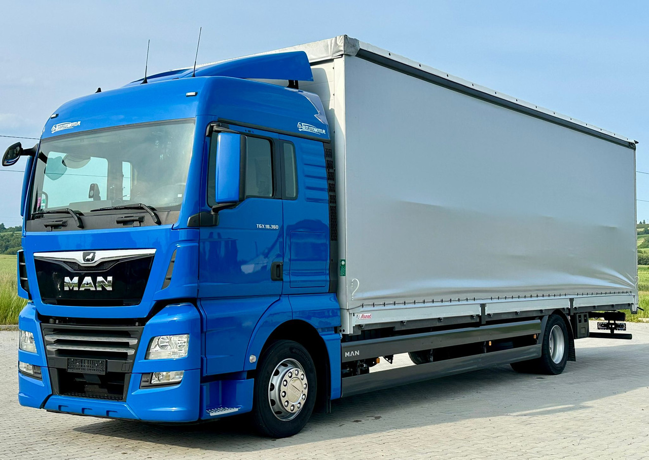 MAN TGX 18.360 / BURTO - FIRANKA / 23 PALETY / SYPIALKA / AUTOMAT / 2021 ROK / SPROWADZONY / SERWISOW - Camión lona: foto 2 MAN TGX 18.360 / BURTO - FIRANKA / 23 PALETY / SYPIALKA / AUTOMAT / 2021 ROK / SPROWADZONY / SERWISOW - Camión lona: foto 2