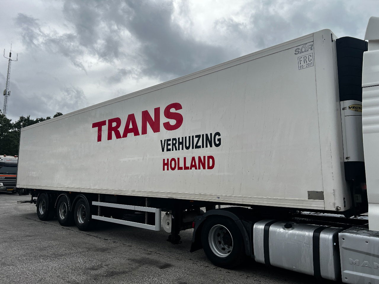 Sor Iberica met Carrier Vector 1800, BPW, 7cm - Semirremolque frigorífico: foto 2 Sor Iberica met Carrier Vector 1800, BPW, 7cm - Semirremolque frigorífico: foto 2