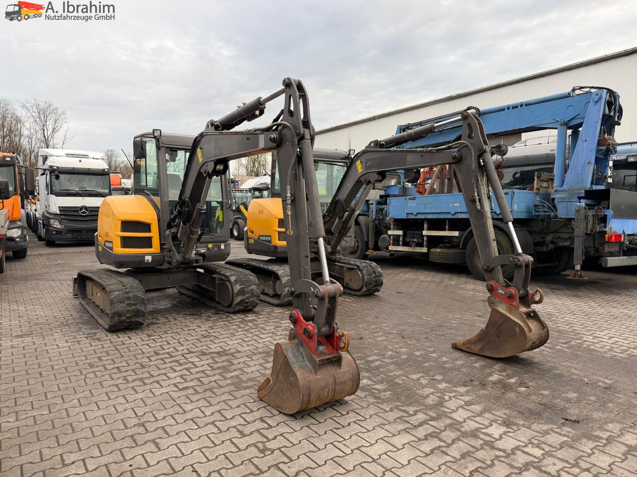 Volvo ECR50D Schnellwechsler | Klima | 2 x vorhanden | deutsche Maschine - Miniexcavadora: foto 1 Volvo ECR50D Schnellwechsler | Klima | 2 x vorhanden | deutsche Maschine - Miniexcavadora: foto 1
