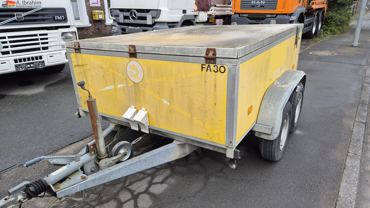 Remolque caja cerrada Wagenbouw Hapert K2700 Deichsel verstellbar: foto 8