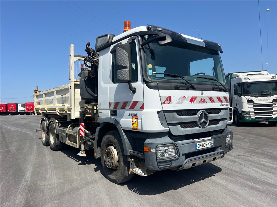 Camión volquete MERCEDES-BENZ ACTROS 2636: foto 8