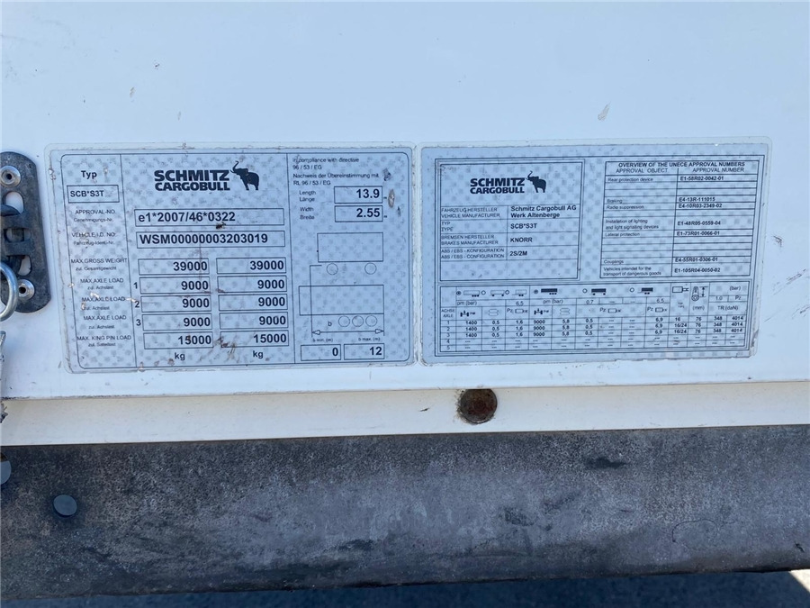 Semirremolque lona SCHMITZ CARGOBULL: foto 7 Semirremolque lona SCHMITZ CARGOBULL: foto 7