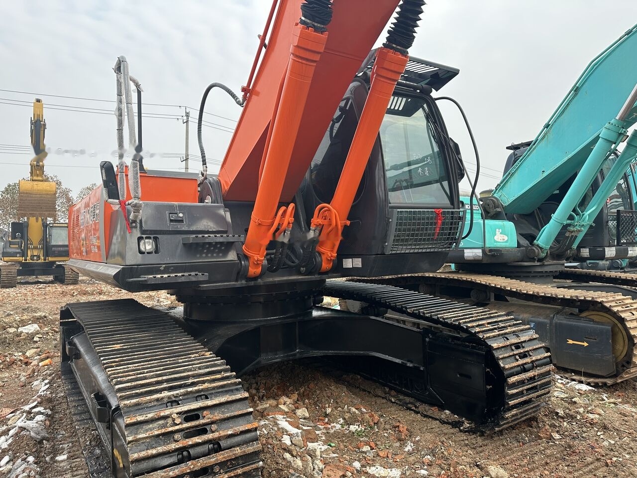 Excavadora de cadenas Hitachi ZX350HG: foto 6