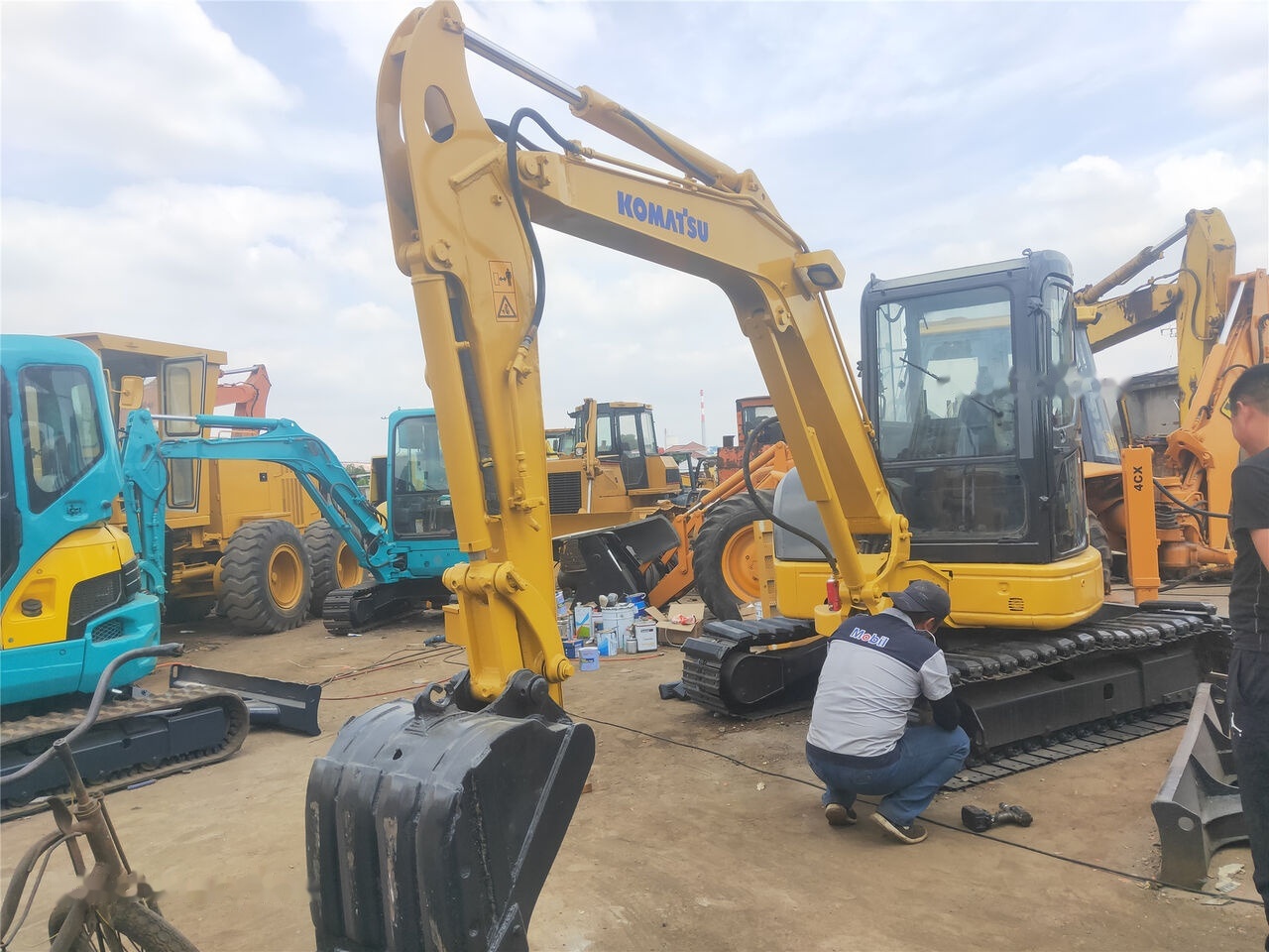 Komatsu PC50MR - Miniexcavadora: foto 5 Komatsu PC50MR - Miniexcavadora: foto 5