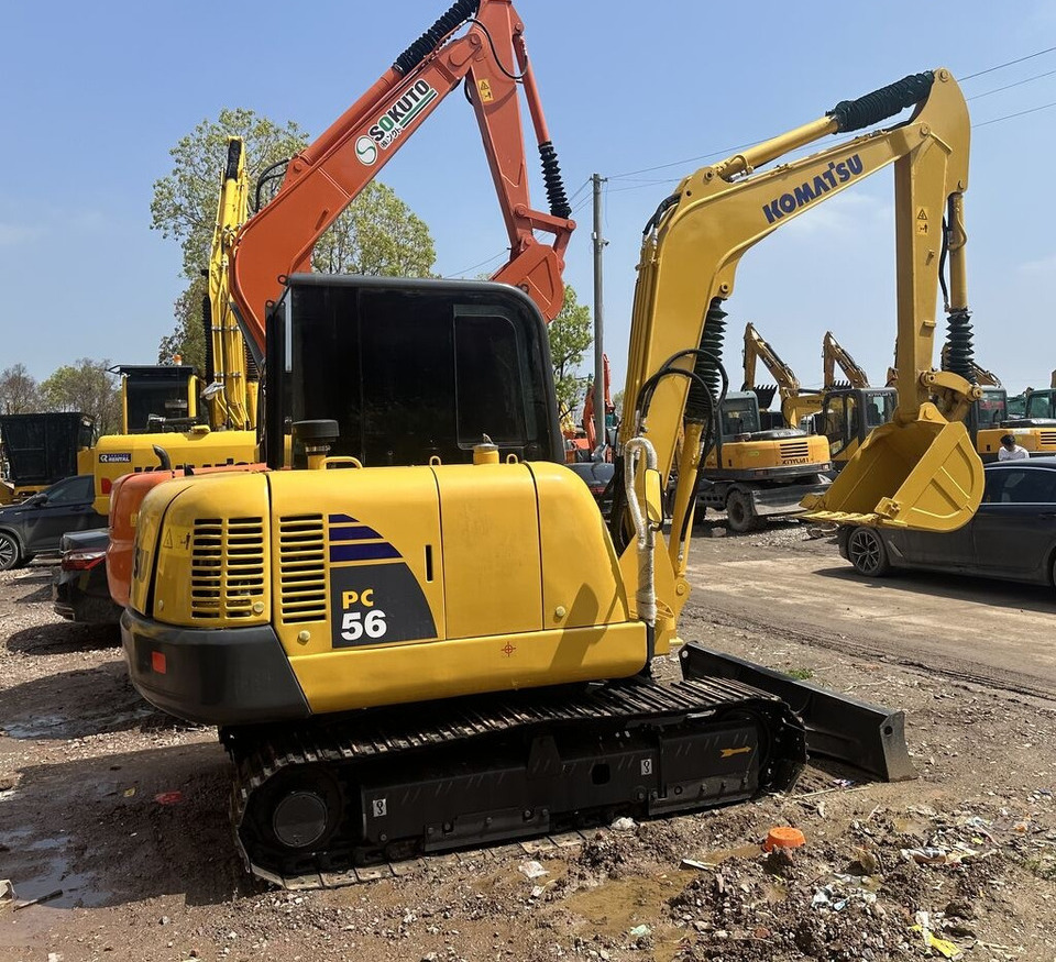 Komatsu PC56 - Miniexcavadora: foto 1 Komatsu PC56 - Miniexcavadora: foto 1