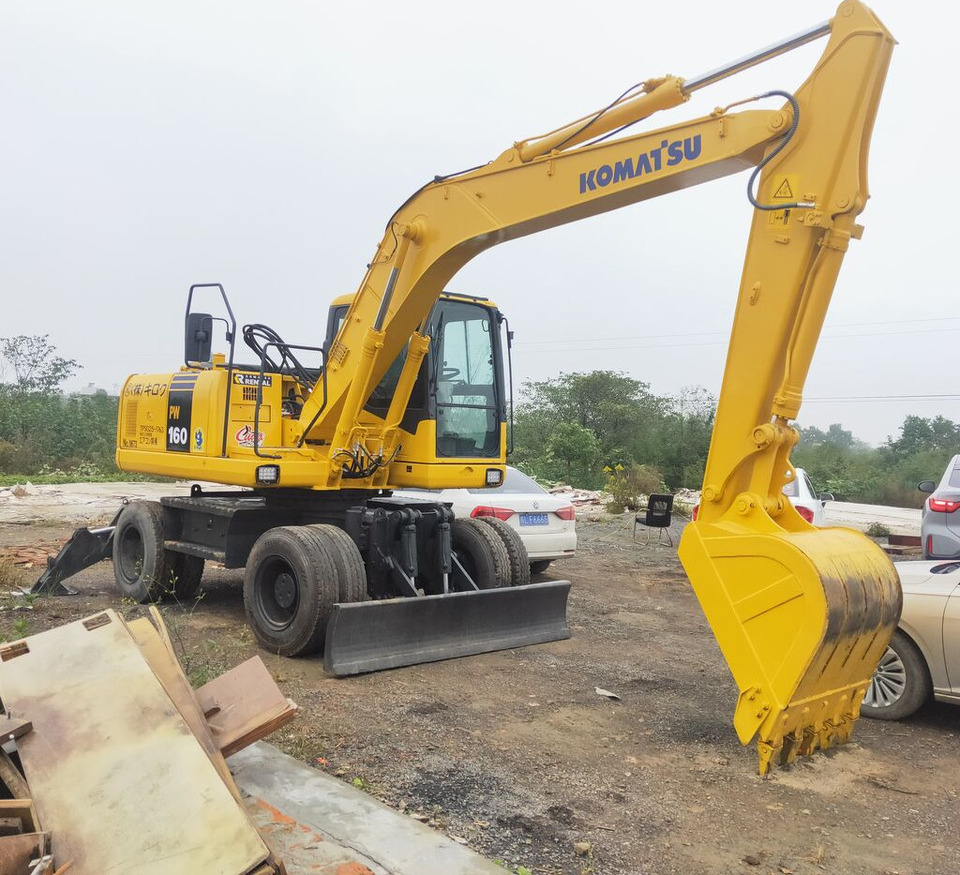 Komatsu PW160 - Excavadora de cadenas: foto 1 Komatsu PW160 - Excavadora de cadenas: foto 1