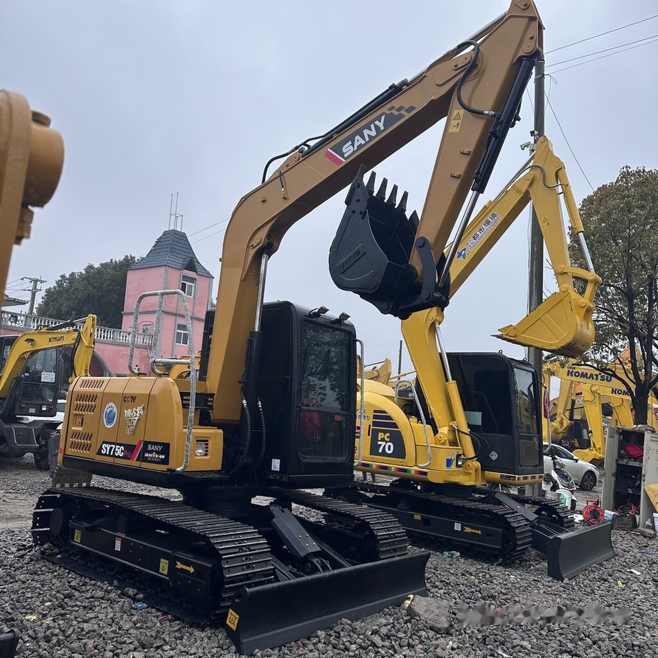 Excavadora de cadenas Sany SY75C: foto 7