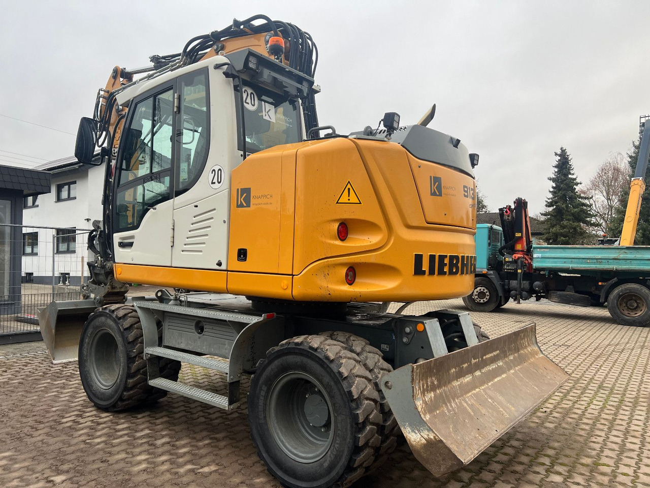 Liebherr A 913 Comp. Powertilt - Excavadora de ruedas: foto 2 Liebherr A 913 Comp. Powertilt - Excavadora de ruedas: foto 2