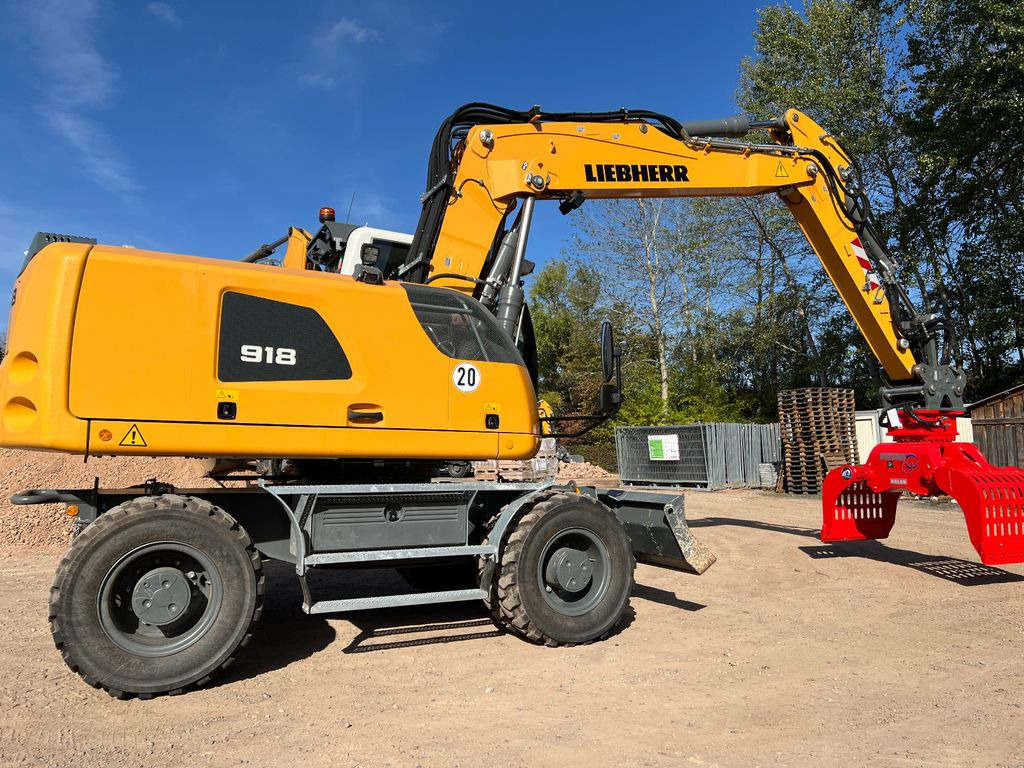 Liebherr A 918 G6.0-D - Excavadora de ruedas: foto 1 Liebherr A 918 G6.0-D - Excavadora de ruedas: foto 1