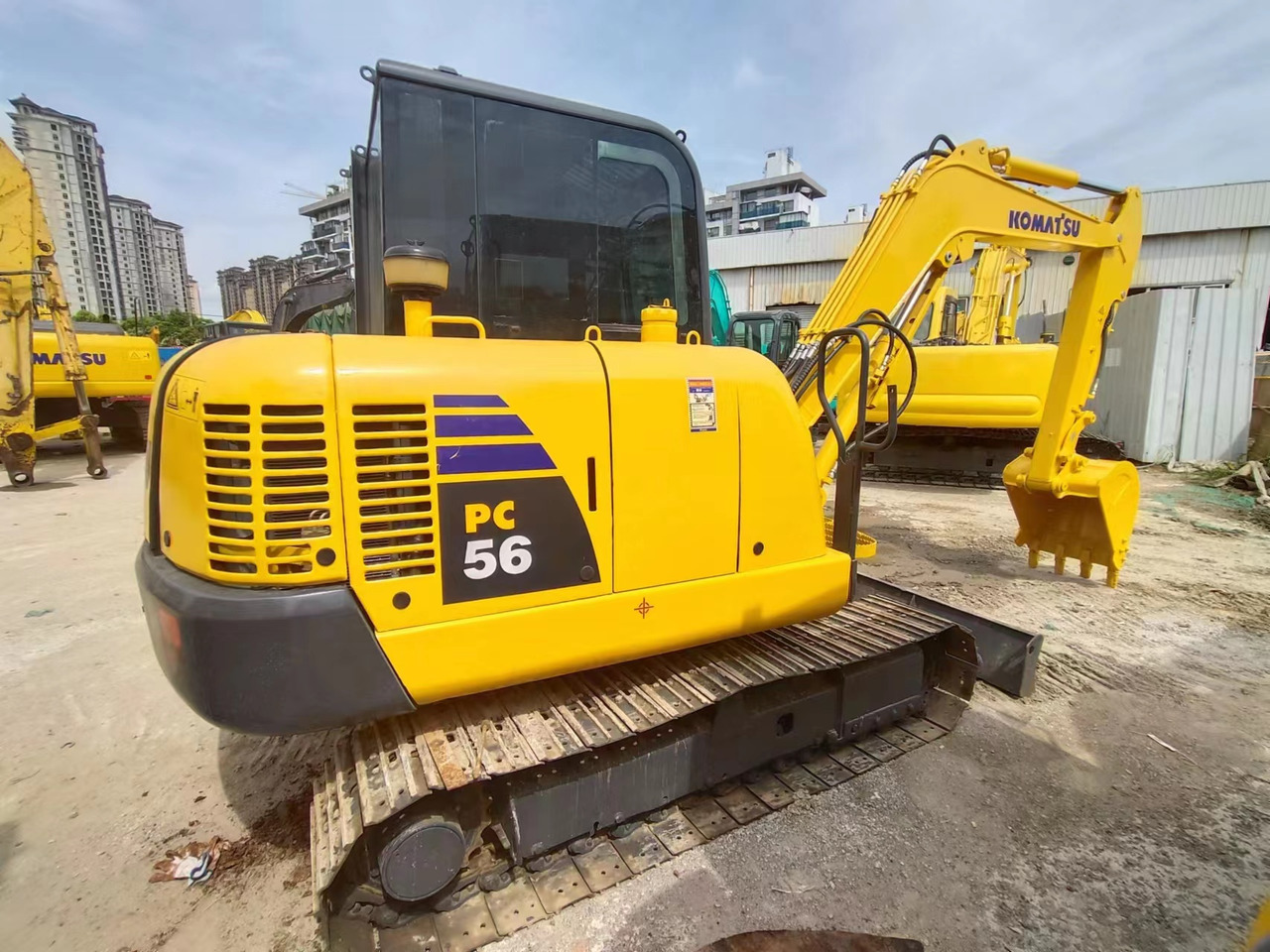 KOMATSU PC56-7 - Miniexcavadora: foto 4 KOMATSU PC56-7 - Miniexcavadora: foto 4