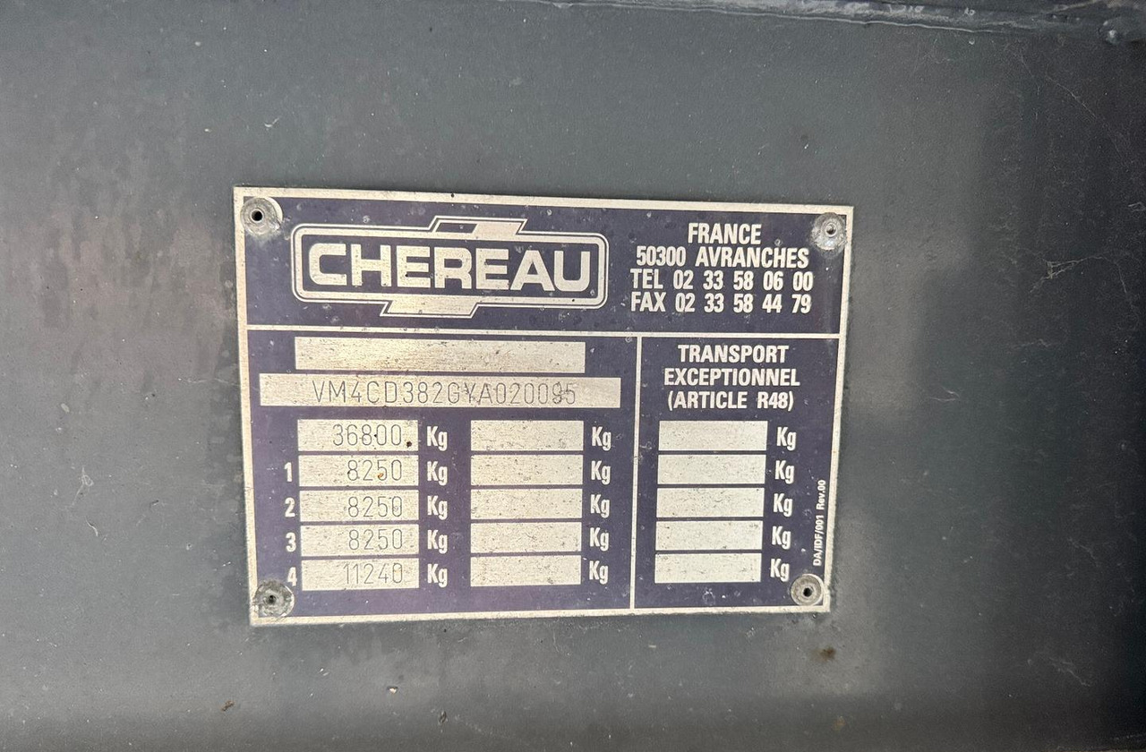 Semirremolque frigorífico SEMIRIMORCHIO FRIGO CHEREAU: foto 17 Semirremolque frigorífico SEMIRIMORCHIO FRIGO CHEREAU: foto 17