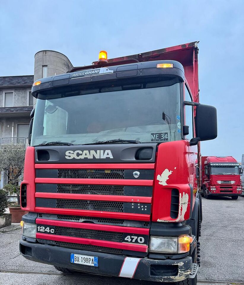 Scania R124/470 Ribaltabile 8X4 - Camión volquete: foto 1 Scania R124/470 Ribaltabile 8X4 - Camión volquete: foto 1