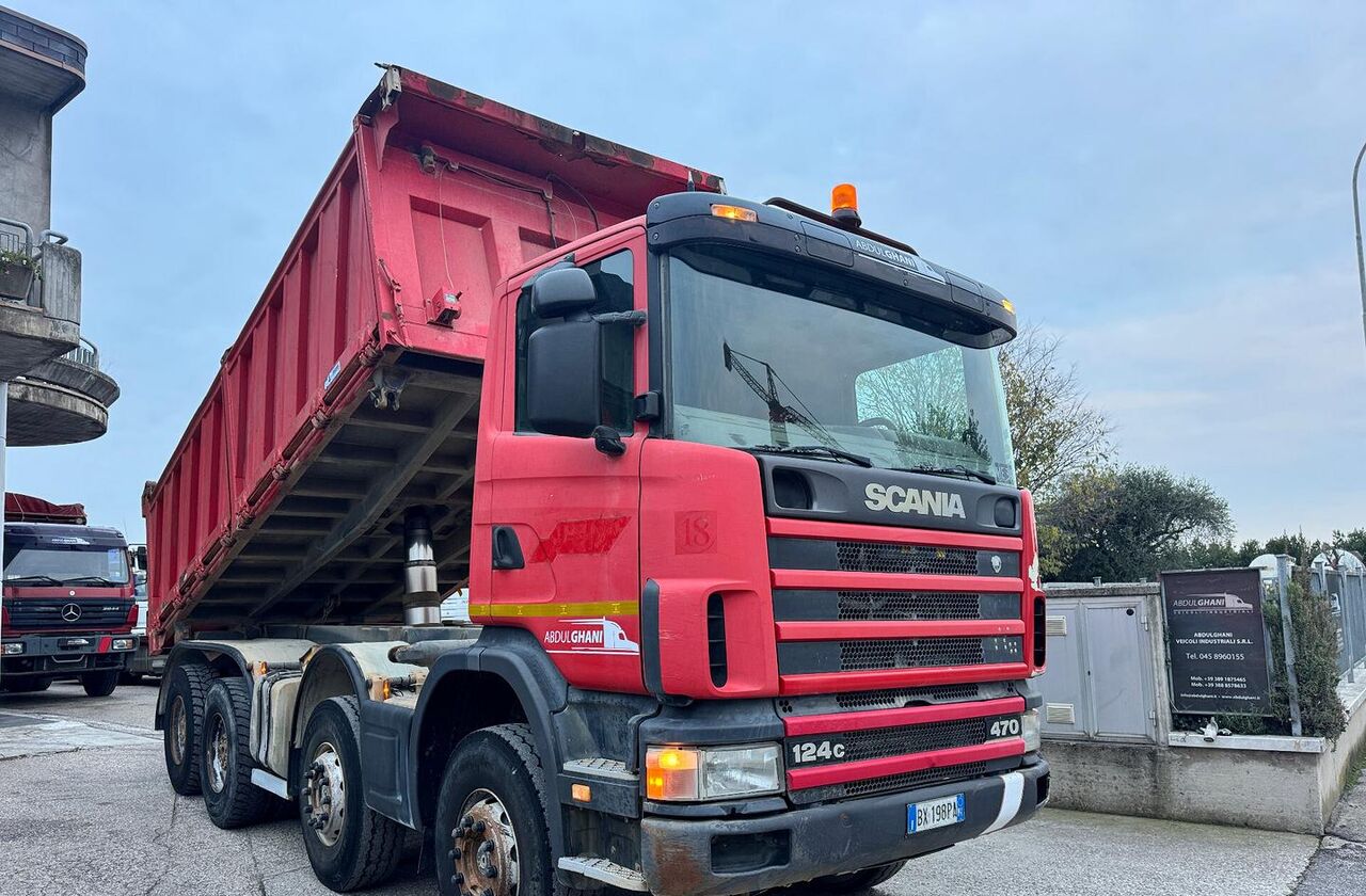 Scania R124/470 Ribaltabile 8X4 - Camión volquete: foto 4 Scania R124/470 Ribaltabile 8X4 - Camión volquete: foto 4
