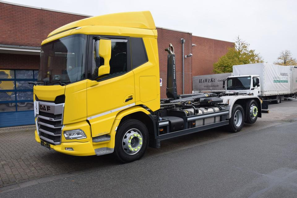 DAF XG 450 Meiller RS21 Abroll ACC Navi Kamera EU6E - Camión multibasculante: foto 1 DAF XG 450 Meiller RS21 Abroll ACC Navi Kamera EU6E - Camión multibasculante: foto 1