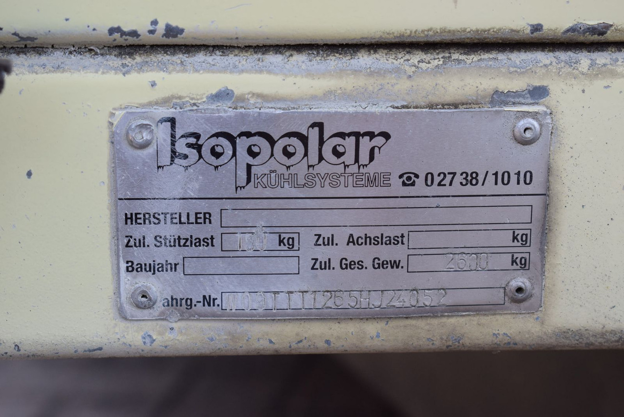 Remolque frigorífico Isopolar HMT2 6-360/180 Kühlkoffer 230 Volt: foto 10