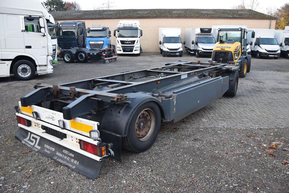 Schmitz Cargobull AFW 18 L20 Maxi SAF Achsen 2 X Palettenkasten - Remolque portacontenedore/ Intercambiable: foto 5 Schmitz Cargobull AFW 18 L20 Maxi SAF Achsen 2 X Palettenkasten - Remolque portacontenedore/ Intercambiable: foto 5