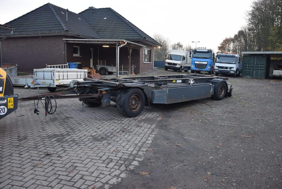 Schmitz Cargobull AFW 18 L20 Maxi SAF Achsen 2 X Palettenkasten - Remolque portacontenedore/ Intercambiable: foto 3 Schmitz Cargobull AFW 18 L20 Maxi SAF Achsen 2 X Palettenkasten - Remolque portacontenedore/ Intercambiable: foto 3