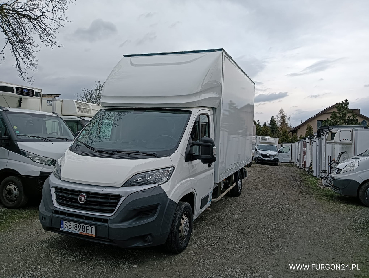 FIAT DUCATO KONTENER WINDA NR 742 - Furgoneta caja cerrada: foto 1 FIAT DUCATO KONTENER WINDA NR 742 - Furgoneta caja cerrada: foto 1
