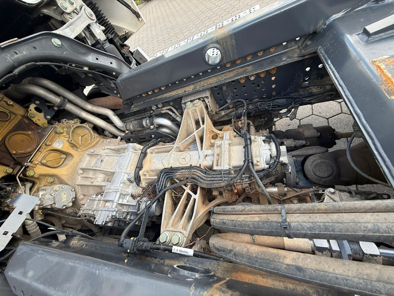 Leasing de  Mercedes-Benz Actros 2548 Meiller+ Funk+6x2 Mercedes-Benz Actros 2548 Meiller+ Funk+6x2: foto 25