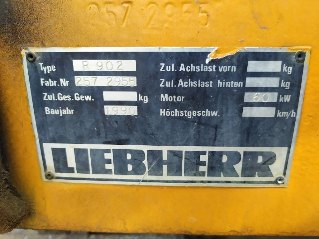 Liebherr 902 - Excavadora de cadenas: foto 3 Liebherr 902 - Excavadora de cadenas: foto 3