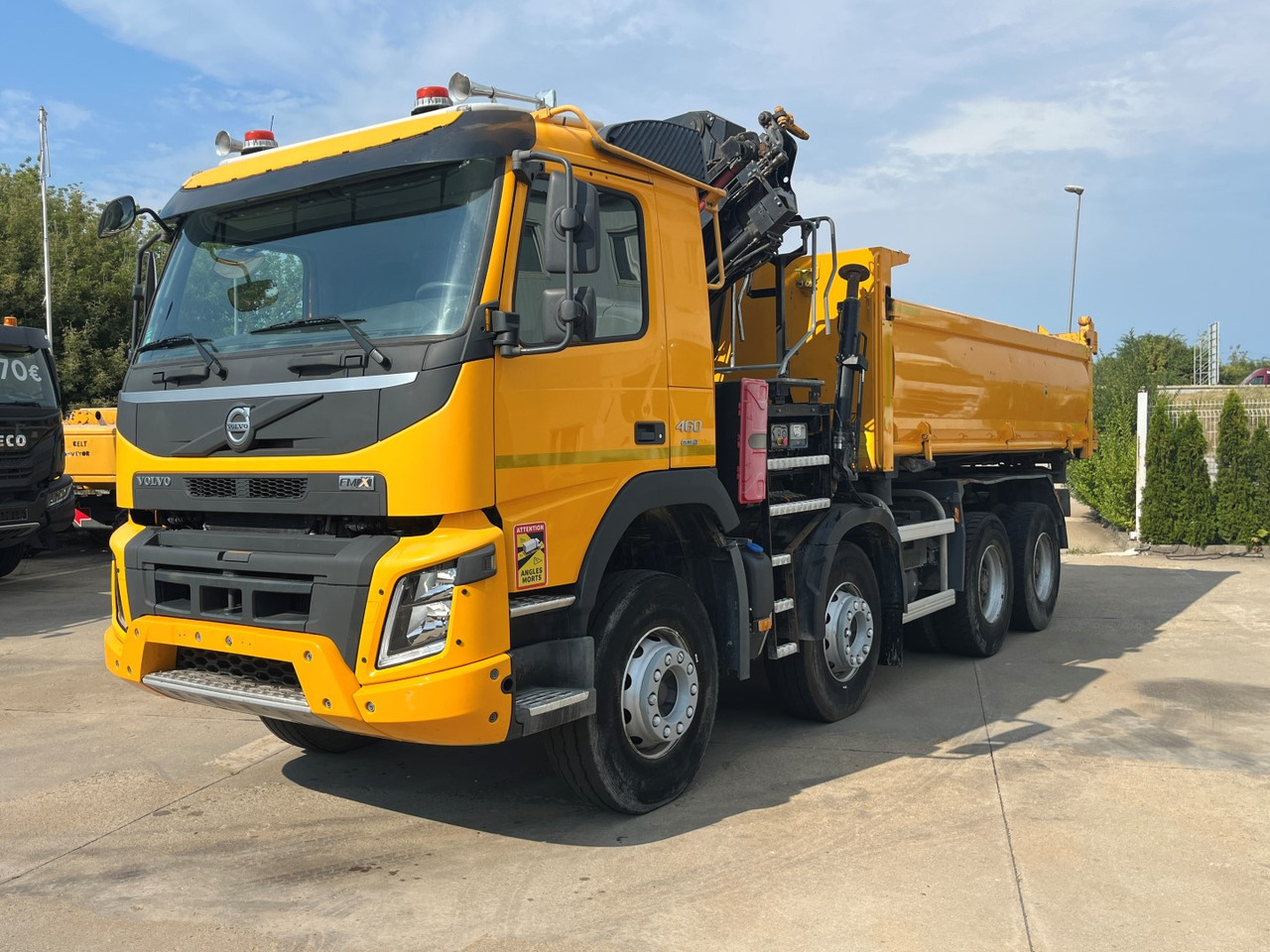 VOLVO FMX 460, 8x4, 2017, HIAB 188 - Camión volquete, Camión grúa: foto 4 VOLVO FMX 460, 8x4, 2017, HIAB 188 - Camión volquete, Camión grúa: foto 4