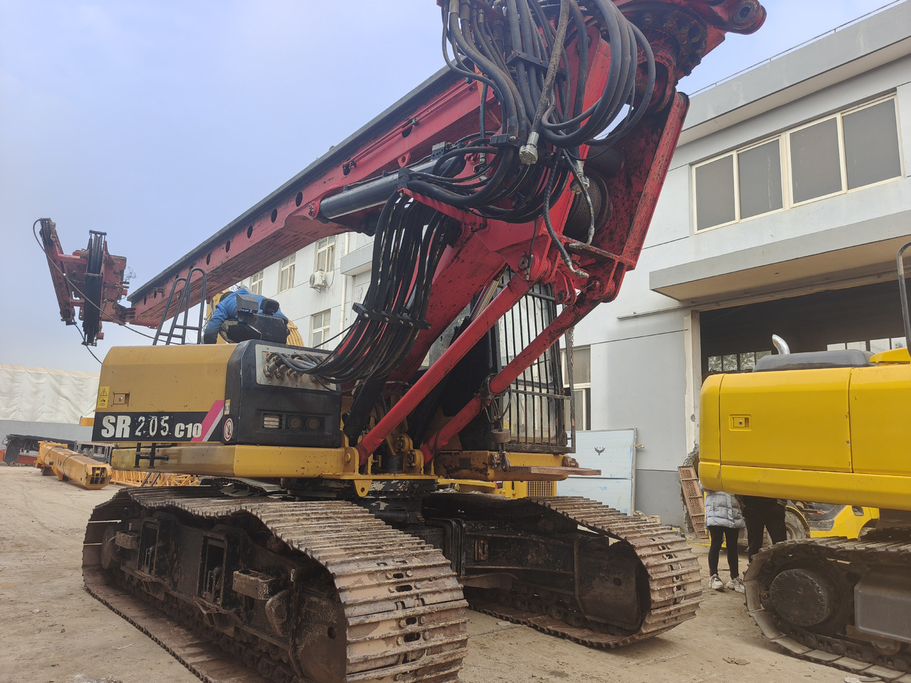SANY SR205 Rotary Drill USED Crawler Drill rig - Perforadora: foto 3 SANY SR205 Rotary Drill USED Crawler Drill rig - Perforadora: foto 3